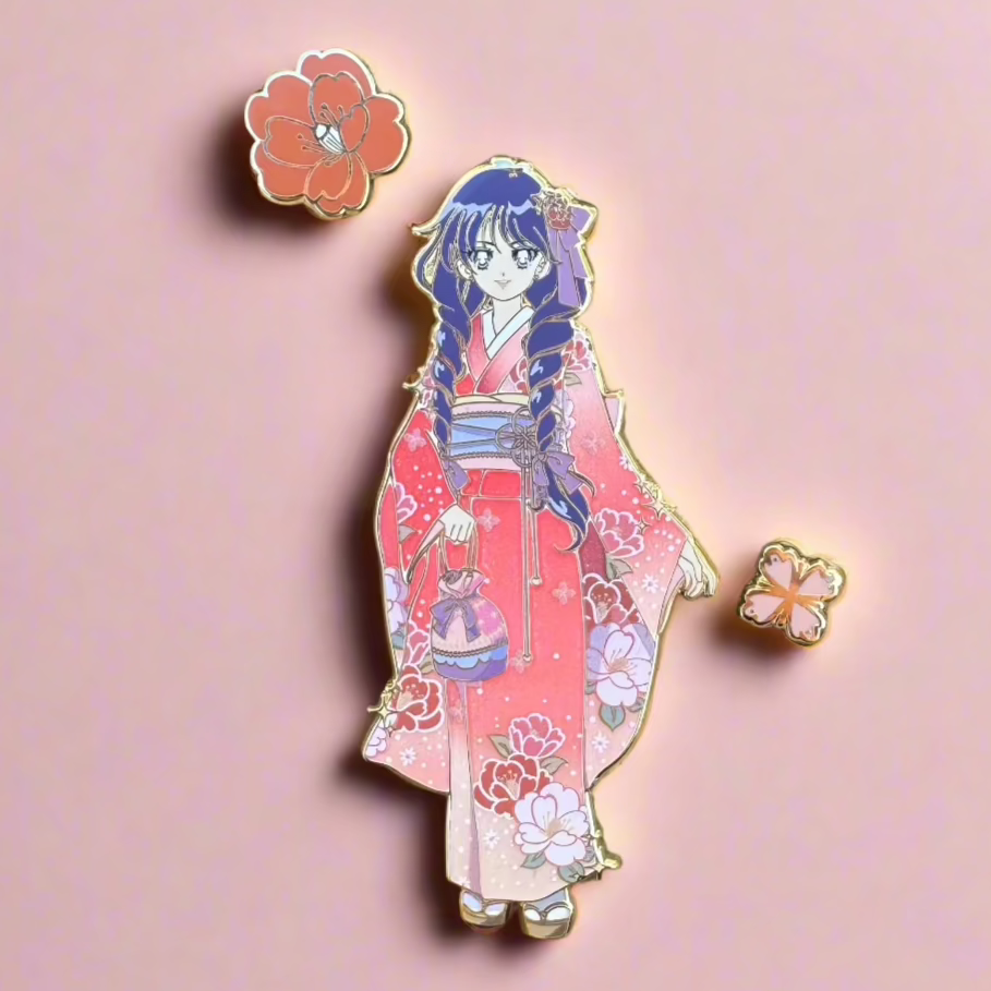 Gradient Kimono Fire