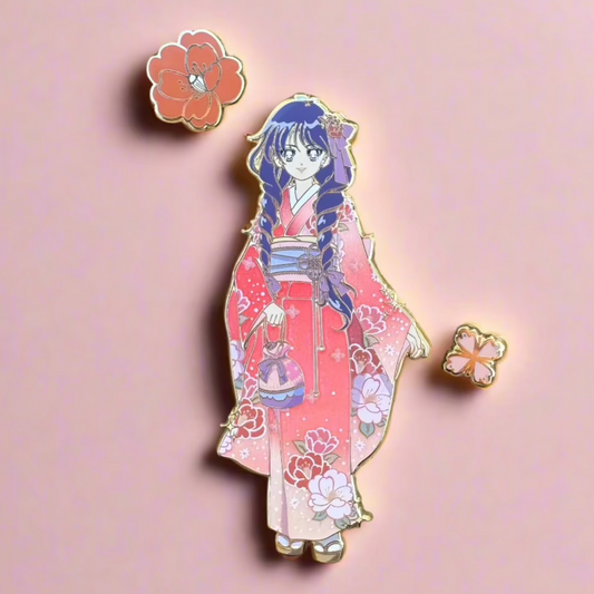 Gradient Kimono Fire