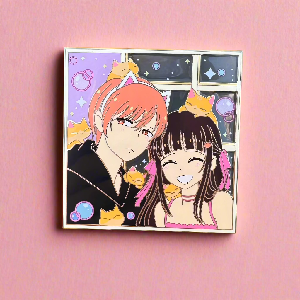 Cat and Riceball Couple