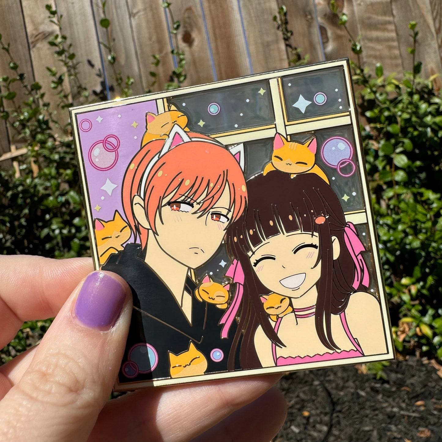 Cat and Riceball Couple