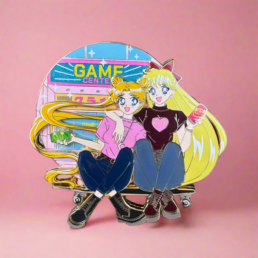 Skater Friends Love and Moon