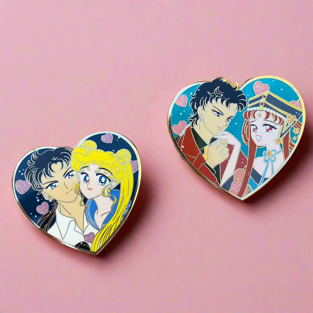Mini Heart Series: Moon & Butterfly