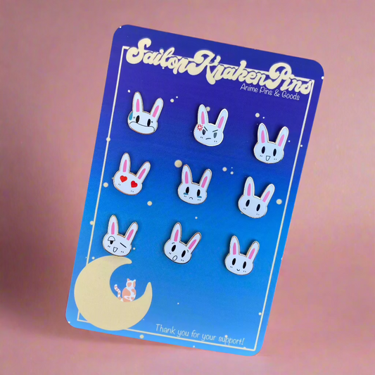 Bunmoji Mini Pins